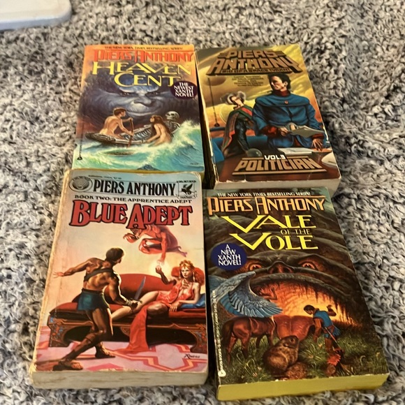 Vintage Piers Anthony Book Lot - Picture 2 of 4